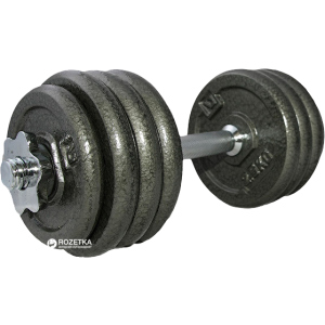 Гантели наборные LiveUp Dumbell Set 1 шт. Black (LS2311-20) рейтинг