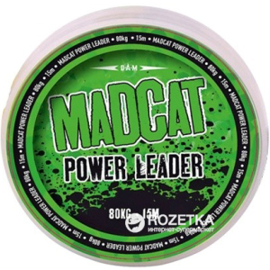 Шнур DAM Madcat Power Leader 15 м 80 кг/178 фунтів (3795080) ТОП в Кривому Розі