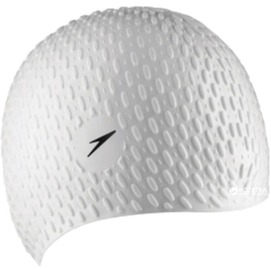 Шапочка для плавания Speedo Bubble Cap White (5053744175850) ТОП в Кривом Роге