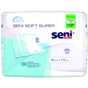 Пелюшки гігієнічні Seni Soft Super 90х170 30 шт (5900516691998) ТОП в Кривому Розі