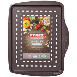 Форма прямокутна для піци Pyrex Asimetria 37 х 28.5 см Прямокутна коричнева (AS37BZ0) в Кривому Розі