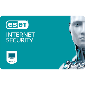Антивірус ESET Internet Security (5 ПК) ліцензія на 12 місяців Базова /Продовження (електронний ключ у конверті) краща модель в Кривому Розі