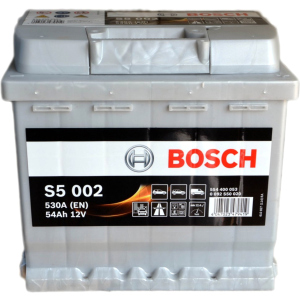 Автомобільний акумулятор Bosch 6СТ-54 (S5002) 54 Аг (-/+) Euro 530 А (0 092 S50 020) ТОП в Кривому Розі