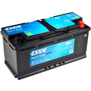 Автомобильный аккумулятор Exide AGM 6СТ-105 (EK1050) 105 Ач (-/+) Euro 950 А (EK1050) ТОП в Кривом Роге