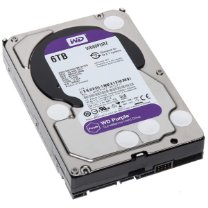 хороша модель Жорсткий диск 3.5' 6Tb Western Digital Purple, SATA3, 64Mb, 5400 rpm (WD60PURZ)