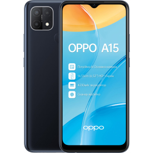 Мобильный телефон OPPO A15 2/32GB Dynamic Black лучшая модель в Кривом Роге