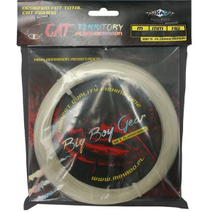 Лісочка Mikado Fluorocarbon Cat Territory 30 м 1.00 мм 65.00 кг Прозора (ZFCT-100) краща модель в Кривому Розі