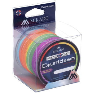 Шнур Mikado Norway Quest Countdown 300 м 0.40 мм 34.90 кг Multicolor (Z46M-040-300) краща модель в Кривому Розі