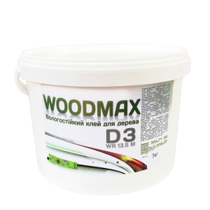 Вологостійкий клей для дерева D3 Himdecor WOODMAX 3 кг в Кривом Роге