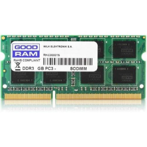 Модуль памяти GOODRAM SO-DIMM 8GB/1600 DDR3 1,35V (GR1600S3V64L11/8G) лучшая модель в Кривом Роге