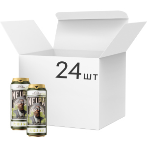 Упаковка пива Volfas Engelman Neipa світле фільтроване 5% 0.5 л х 24 шт (4770301235338) в Кривому Розі