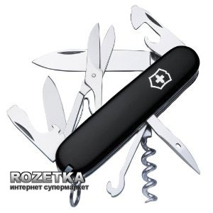 Швейцарський ніж Victorinox Climber Black (1.3703.3) краща модель в Кривому Розі