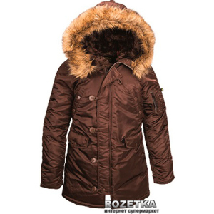 хороша модель Парку Alpha Industries N-3B W Parka S Cocoa