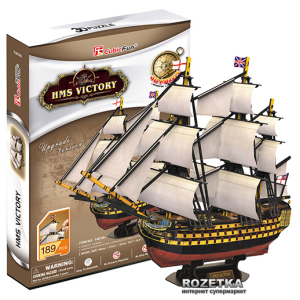 3D пазл CubicFun HMS Victory (T4019h) лучшая модель в Кривом Роге