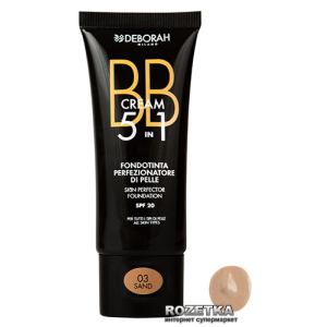 Тональный крем Deborah BB Cream SPF20 увлажняющий 03 Sand (8009518135725) в Кривом Роге