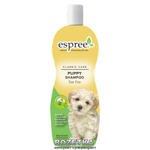 хорошая модель Шампунь Espree Puppy and Kitten Shampoo гипоаллергенный для щенков и котят 355 мл (e00094)