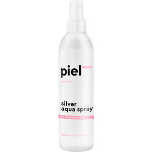 Зволожуючий спрей для обличчя для сухої та чутливої ​​шкіри Piel Silver Aqua Spray 250 мл (4823015904288) ТОП в Кривому Розі