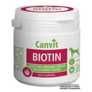 Витаминно-минеральный комплекс Canvit Biotin для собак таблетки 100 шт (can50713)