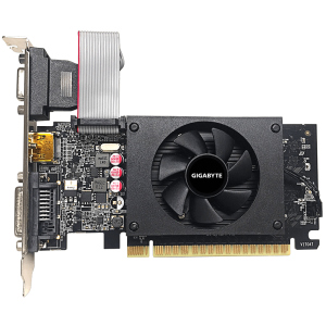 Gigabyte PCI-Ex GeForce GT 710 2048MB GDDR5 (64bit) (954/5010) (DVI, HDMI, VGA) (GV-N710D5-2GIL)