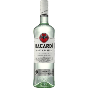 Ром Bacardi Carta Blanca от 6 месяцев выдержки 0.7 л 40% (5010677012546)