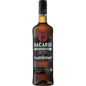 Ром Bacardi Carta Negra 4 роки витримки 0.5 л 40% (5010677033916)