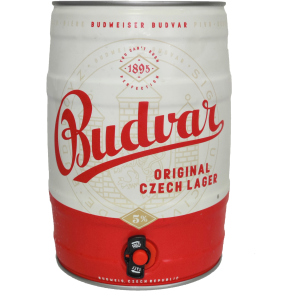 Пиво Budweiser Budvar светлое фильтрованное 5% 5 л  (8594403310184) лучшая модель в Кривом Роге