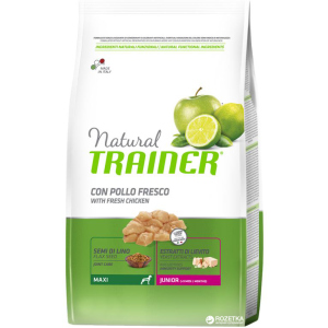 Сухий корм Trainer Natural Super Premium Junior Maxi для юніорів великих та гігантських порід від 9 місяців до 2 років 3 кг (8015699006945) ТОП в Кривому Розі