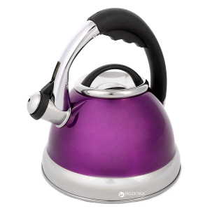Чайник Calve зі свистком 2.6 л Фіолетовий (СL-1463-Ф) ТОП в Кривому Розі