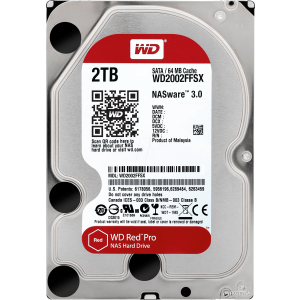 Жесткий диск Western Digital Red Pro 2TB 7200rpm 64MB WD2002FFSX 3.5" SATA III рейтинг