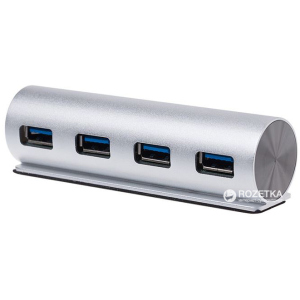 USB-хаб Maiwo USB 3.0 4 порта Silver (KH002) ТОП в Кривом Роге