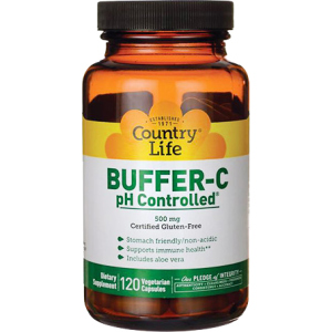 Вітаміни Country Life Buffer-C Ph Controlled 120 капсул (015794070856)