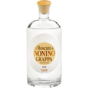 Граппа Nonino Grappa il Moscato 0,7 л 41% (80664024) краща модель в Кривому Розі