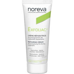 Відновлюючий крем Noreva Laboratoires Exfoliac Cream Reparatrice Зволожуючий 40 мл (3401378314831) краща модель в Кривому Розі