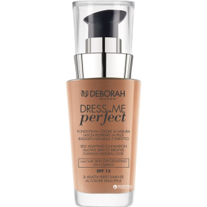 Тональна основа Deborah Dress me Perfect SPF 15 № 04 30 мл (8009518230147) ТОП в Кривому Розі