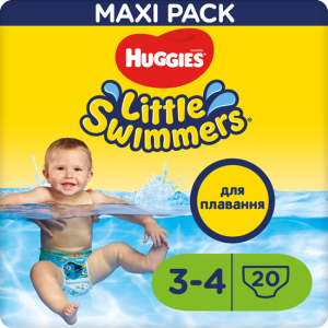 Підгузки-трусики Huggies Little Swimmers 3-4, 7-15 кг 20 шт (5029053535852) в Кривому Розі