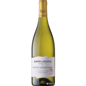 Вино Barton & Guestier Muscadet Sevre-et-Maine Passeport біле сухе 0.75 л 12% (3035130511109) краща модель в Кривому Розі