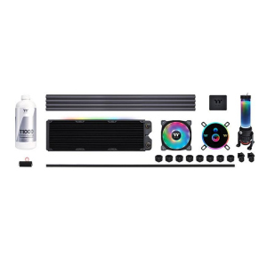 Набір для складання CBO ThermalTake Pacific CL360 Max/CL360mm/Hard Tube/pure clear coolant (CL-W259-CU00SW-A) надійний