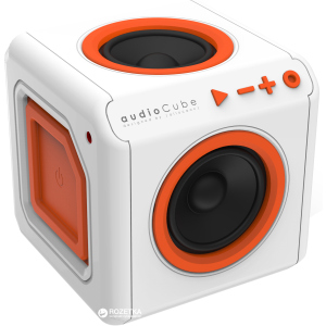 Акустическая система Allocacoc audioCube Portable White/Orange (3902/EUACPT) лучшая модель в Кривом Роге