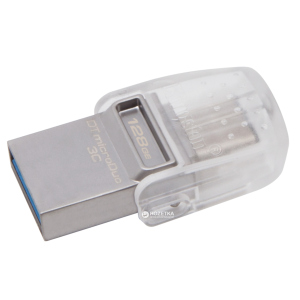 Kingston DataTraveler microDuo 3C 128GB (DTDUO3C/128GB) ТОП в Кривом Роге