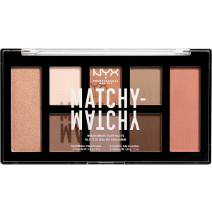 Палетка теней для век и пудр для лица NYX Professional Makeup Matchy Matchy 01 Taupe 14.8 г (800897197544) в Кривом Роге