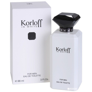 Туалетна вода для чоловіків Korloff In White 88 мл (3392865441249) краща модель в Кривому Розі