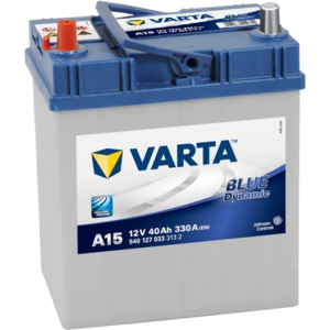 Автомобільний акумулятор Varta Blue Dynamic 40Ah Тонка клемма (+/-) ASIA A15 (330EN) (540127033) в Кривому Розі