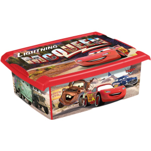 Ящик для хранения Keeeper Cars 29 x 14 x 39 см 10 л Красный (2730kee-красный) лучшая модель в Кривом Роге