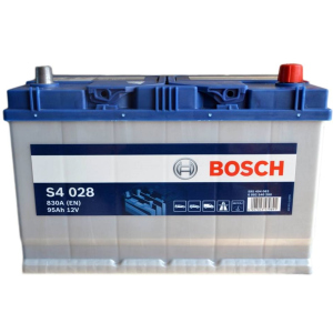 Автомобільний акумулятор Bosch 95Аh (-/+) ASIA Євро S4028 (830EN) (0 092 S40 280) в Кривому Розі