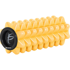 Міні-ролик масажний профільований ProSource MiNi Spike Massage Roller 15x7.5 см Жовтий (PS-2174-mini-roller-yellow) краща модель в Кривому Розі