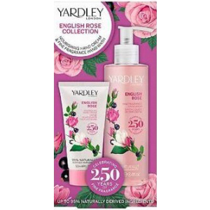 Набір для жінок Yardley English Rose Hand Wash and Hand Cream 50 мл + 250 мл (5056179301900) краща модель в Кривому Розі