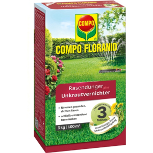 Удобрение Compo для газонов против сорняков 3 кг (3310/4008398143107) в Кривом Роге