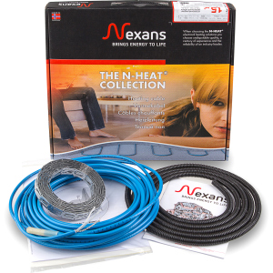 Тепла підлога Nexans TXLP/2R двожильний кабель 1500 Вт 8.8 - 11.0 м2 (20030017) краща модель в Кривому Розі