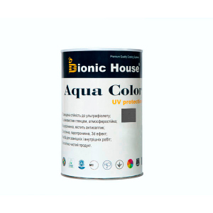 Краска для дерева Bionic-House Aqua Color UV-protect 0,8л Артгрей в Кривом Роге