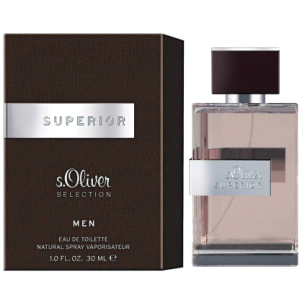 Туалетная вода для мужчин s.Oliver Superior Men 30 мл (4011700858002) в Кривом Роге